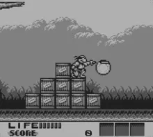 Image n° 4 - screenshots  : Teenage Mutant Ninja Turtles III - Radical Rescue